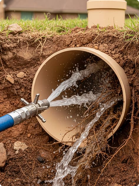 Five Star Plumbing Residential Hydro Jetting Services in Castroville & Greater San Antonio service photo